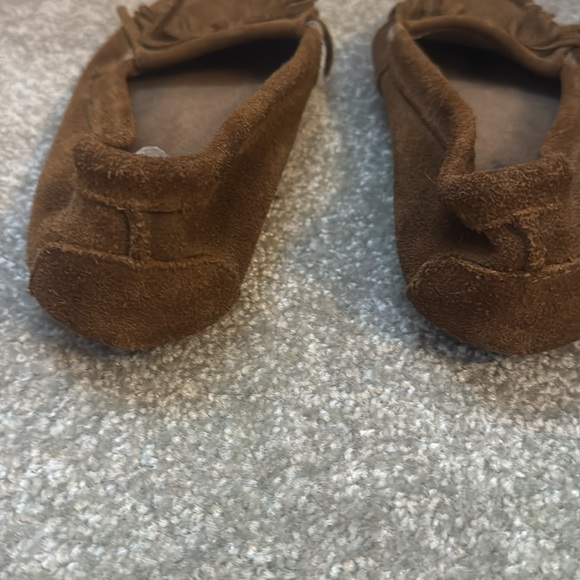 MINNETONKA Suede Moccasin with Rubber Sole - Picture 16 of 16